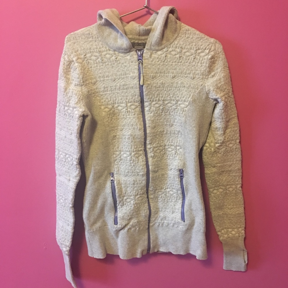 zip-up  hoodie
